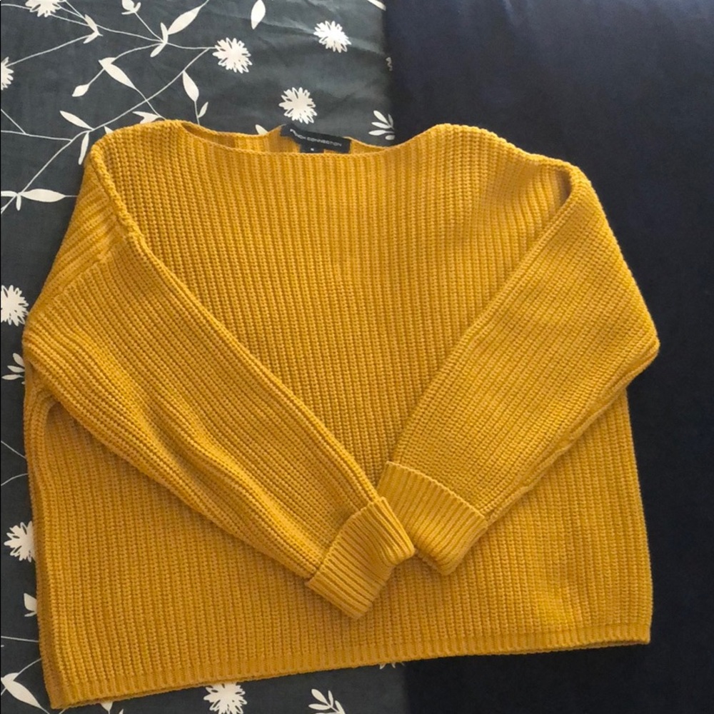 Yellow French Connection sweater